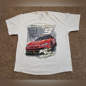 Vintage Nascar Kasey Kahne #9 TShirt, large